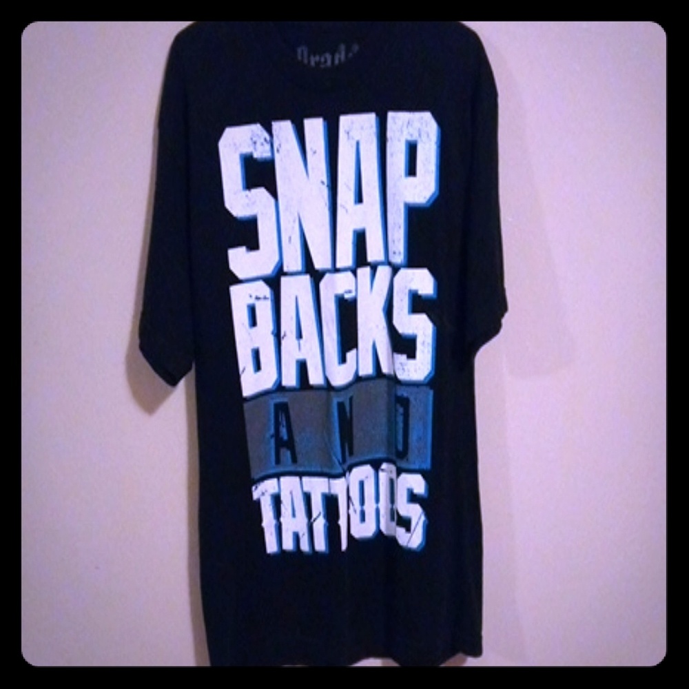 Mens black T-shirt like new condition (L)